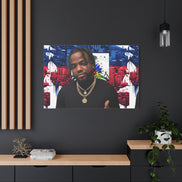 Personalized Urban Flag Background Matte