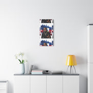 Personalized Urban Flag Background Matte