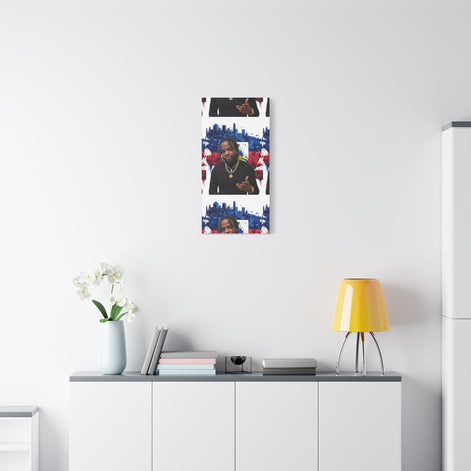 Personalized Urban Flag Background Matte