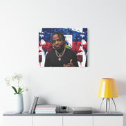 Personalized Urban Flag Background Matte