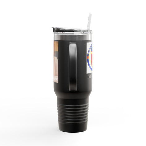 40oz Custom Photo Tumbler - Personalized Insulated Travel Mug