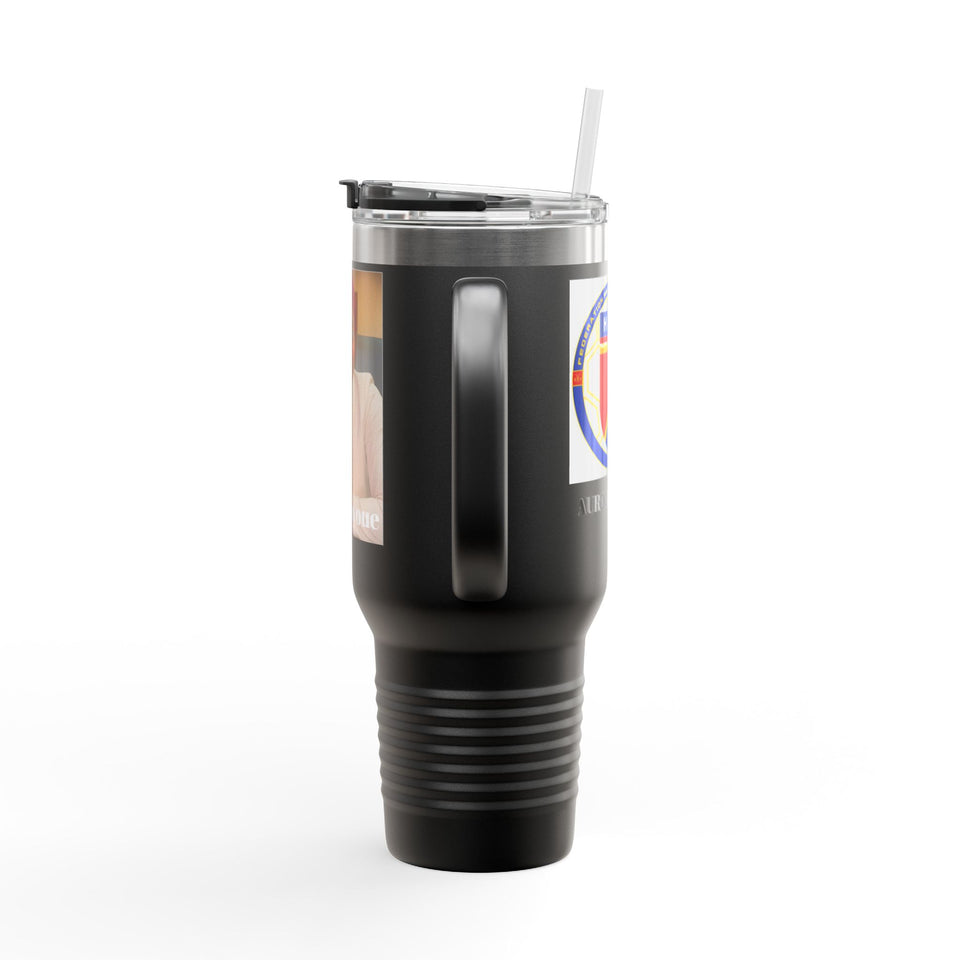 40oz Custom Photo Tumbler - Personalized Insulated Travel Mug