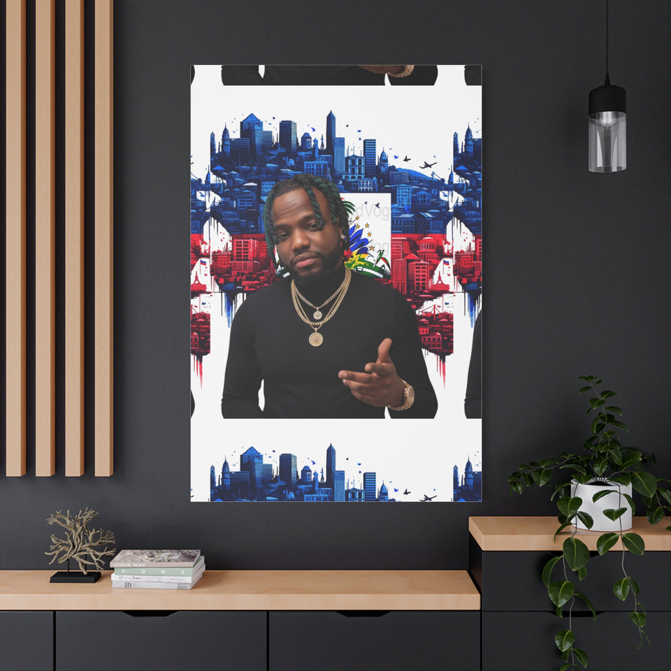 Personalized Urban Flag Background Matte