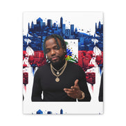 Personalized Urban Flag Background Matte