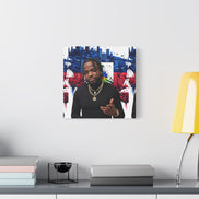 Personalized Urban Flag Background Matte