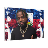 Personalized Urban Flag Background Matte