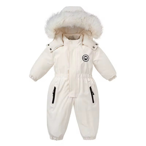 Kids Waterproof Snowsuit - One Piece Ski Suit for Boys & Girls | AURORE LUXURE