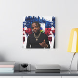 Personalized Urban Flag Background Matte