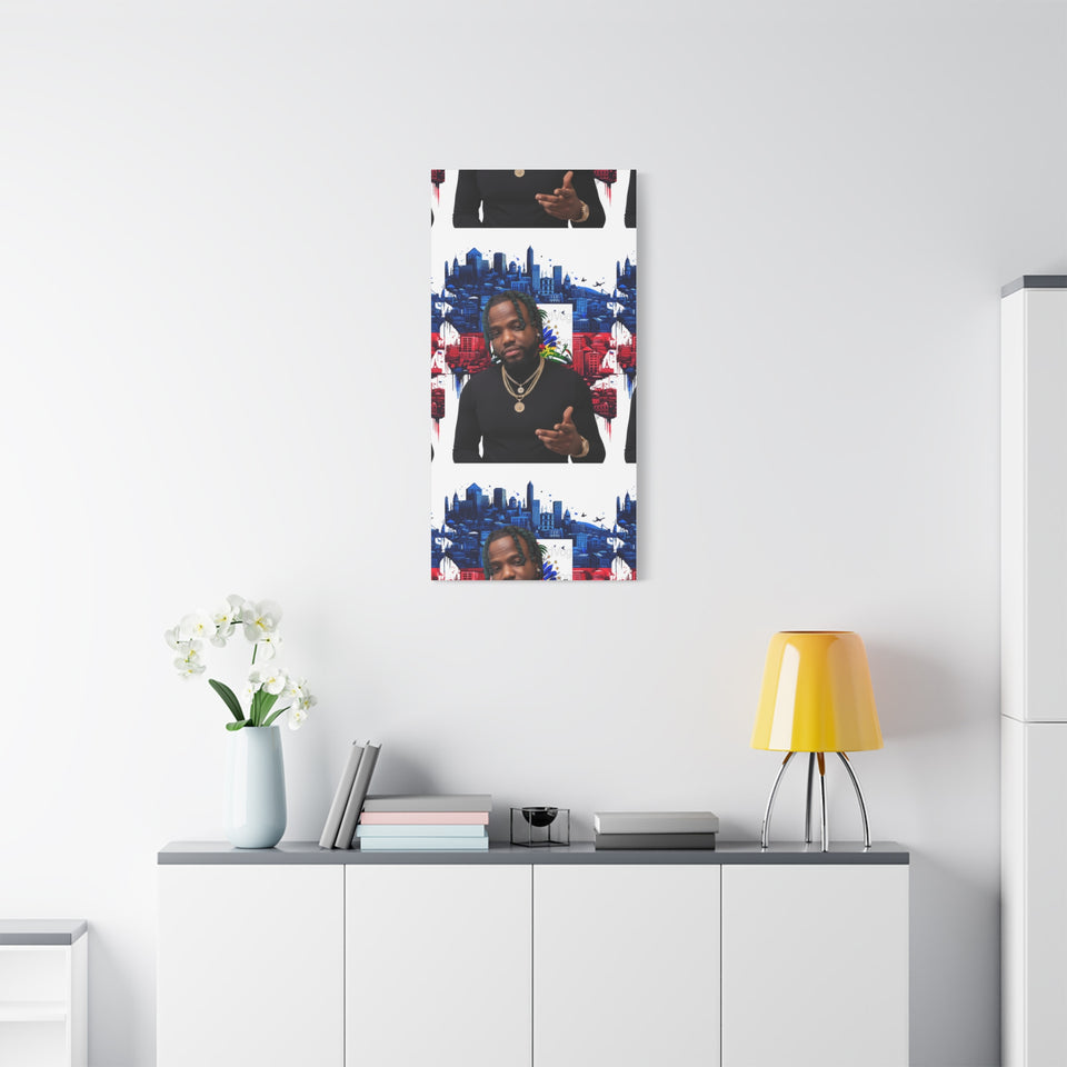 Personalized Urban Flag Background Matte