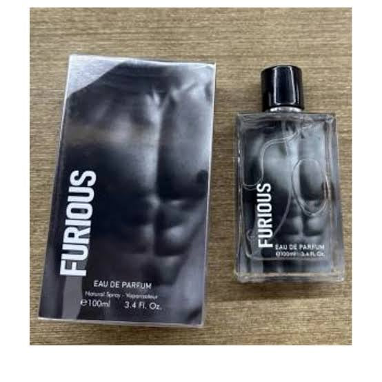 Furious Eau de Parfum for Men, Long Lasting Fragrance Spray, 100ml (3.4 fl oz)