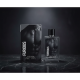 Furious Eau de Parfum for Men, Long Lasting Fragrance Spray, 100ml (3.4 fl oz)