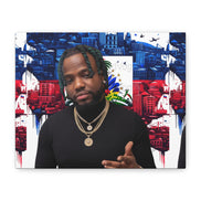 Personalized Urban Flag Background Matte