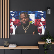 Personalized Urban Flag Background Matte