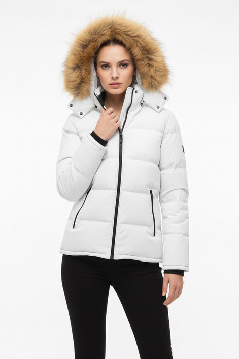 Men's & Women’s Waterproof Puffer Jacket - Hooded Winter Coat | AURORE LUXURE