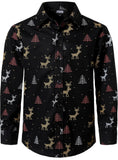 Kids Christmas Shirt - Santa Claus Button Down for Boys & Girls | AURORE LUXURE