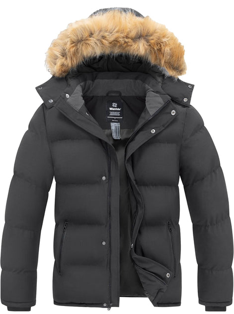 Men's & Women’s Waterproof Puffer Jacket - Hooded Winter Coat | AURORE LUXURE
