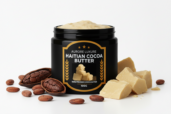 Haitian Cocoa Butter Oil – Natural Skin & Hair Care