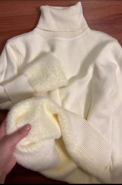 Men's Turtleneck Sweater - Warm Long Sleeve Pullover (M-4XL)