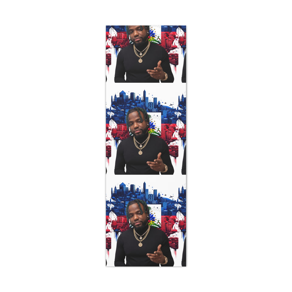 Personalized Urban Flag Background Matte