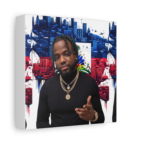 Personalized Urban Flag Background Matte