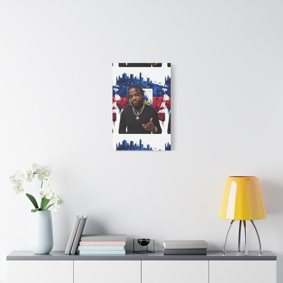 Personalized Urban Flag Background Matte