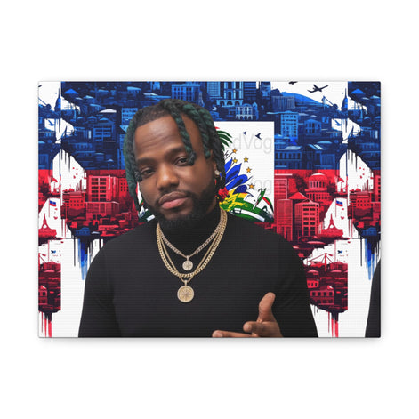 Personalized Urban Flag Background Matte