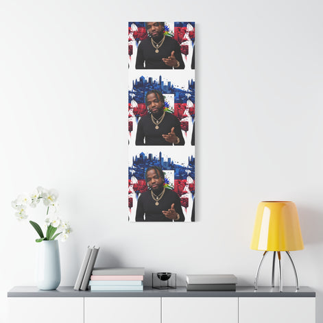 Personalized Urban Flag Background Matte