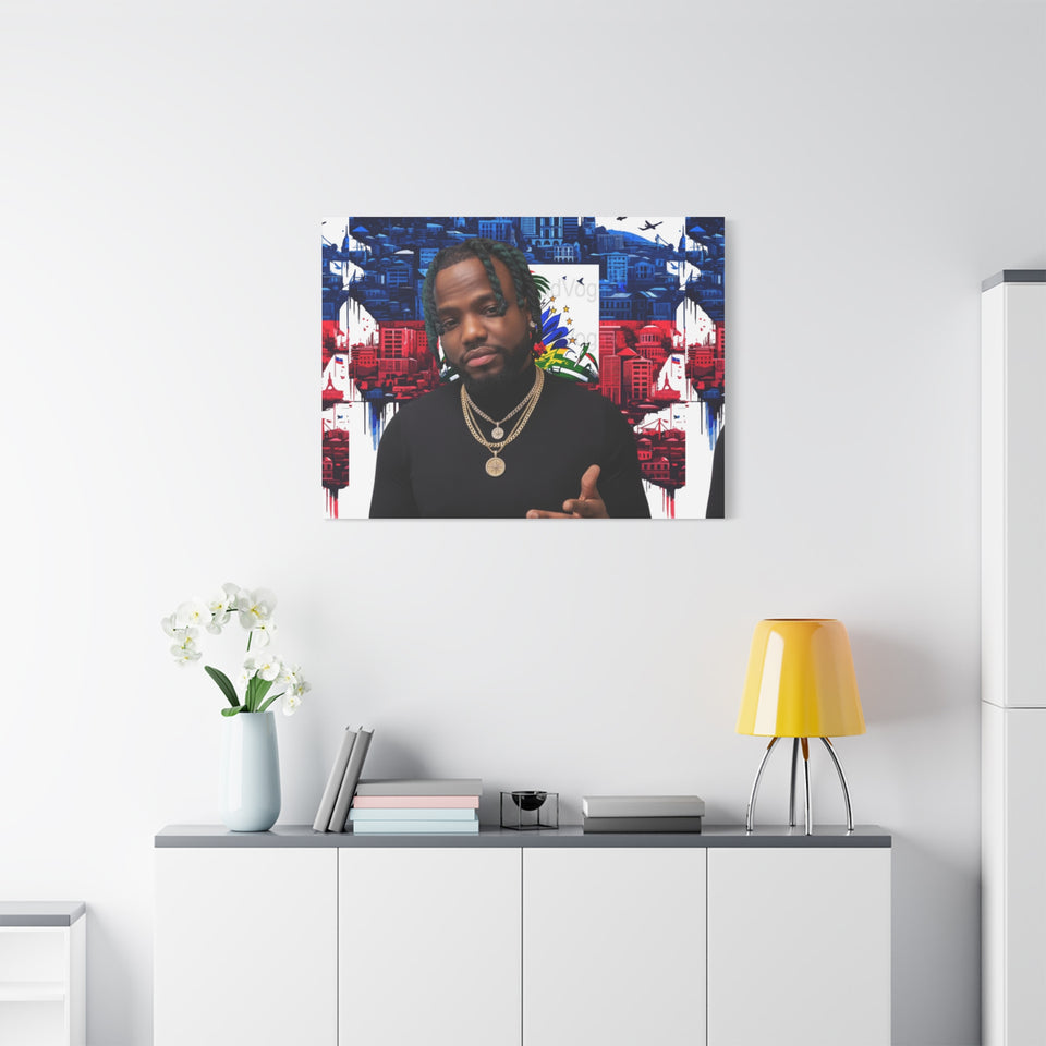 Personalized Urban Flag Background Matte