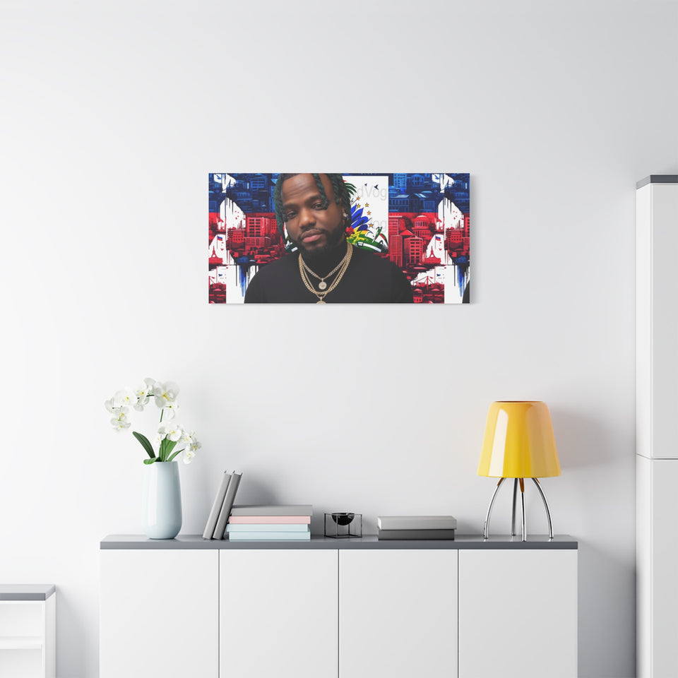 Personalized Urban Flag Background Matte