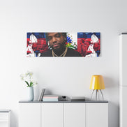 Personalized Urban Flag Background Matte