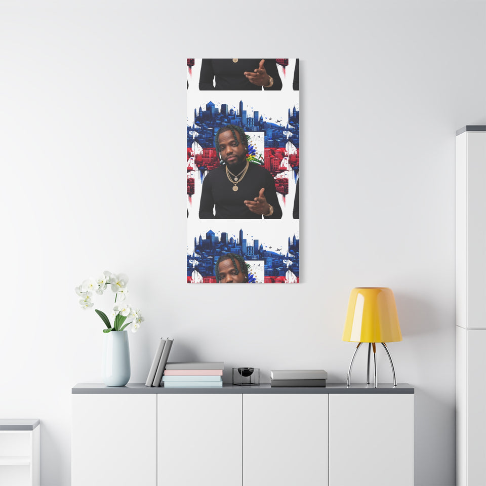 Personalized Urban Flag Background Matte