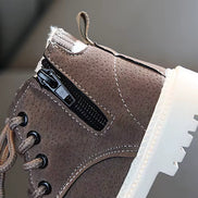 Kids Snow Boots - Warm Faux Fur Lined Winter Boots with Zipper | AURORE LUXURE