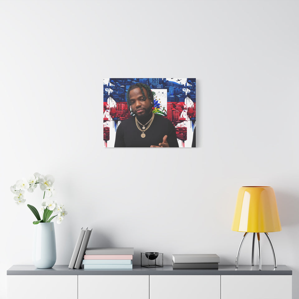 Personalized Urban Flag Background Matte