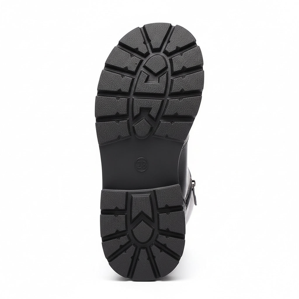 Girls Glitter Chelsea Boots - Waterproof Fur Lined Winter Boots | AURORE LUXURE