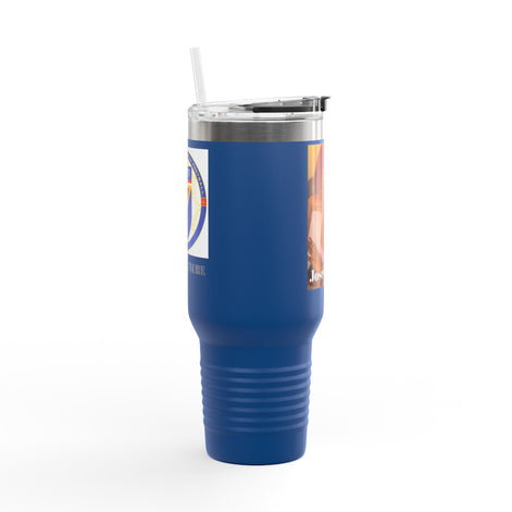 40oz Custom Photo Tumbler - Personalized Insulated Travel Mug