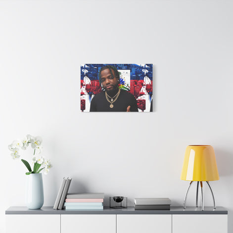 Personalized Urban Flag Background Matte