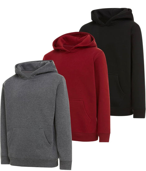 Boys 3-Pack Hoodies - Fleece Pullover & Zip-Up Sweatshirts | AURORE LUXURE