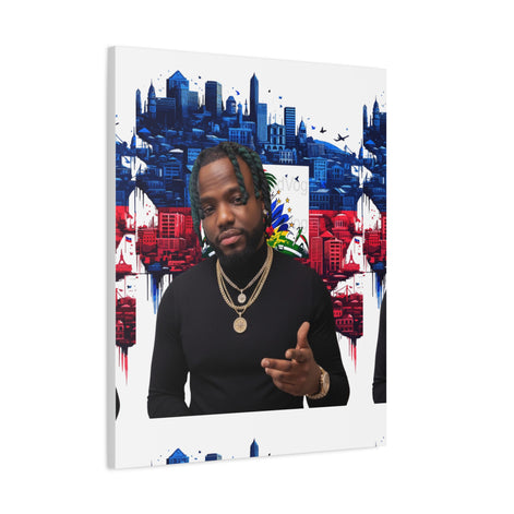 Personalized Urban Flag Background Matte