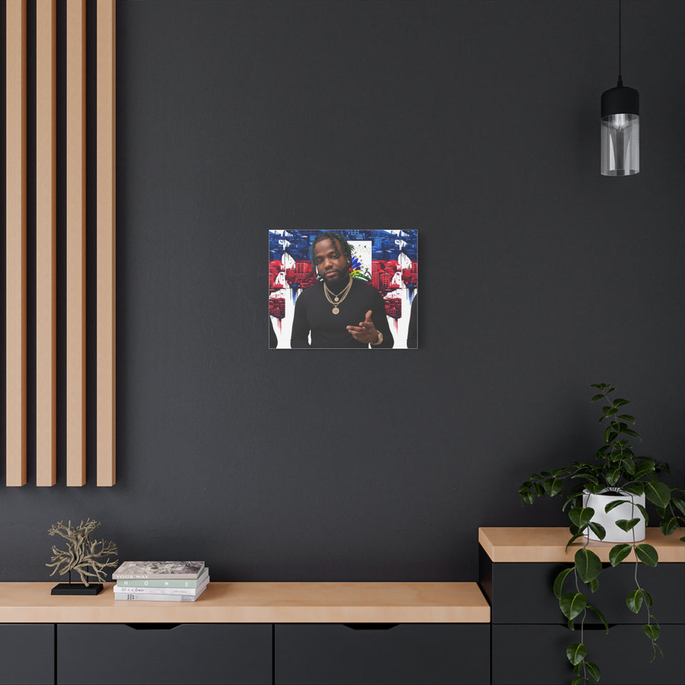 Personalized Urban Flag Background Matte