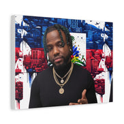 Personalized Urban Flag Background Matte