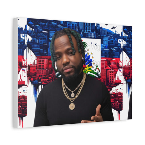 Personalized Urban Flag Background Matte