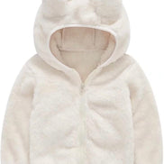 Toddler Bear Ear Hoodie - Fleece Winter Jacket for Boys & Girls _ AURORE LUXURE