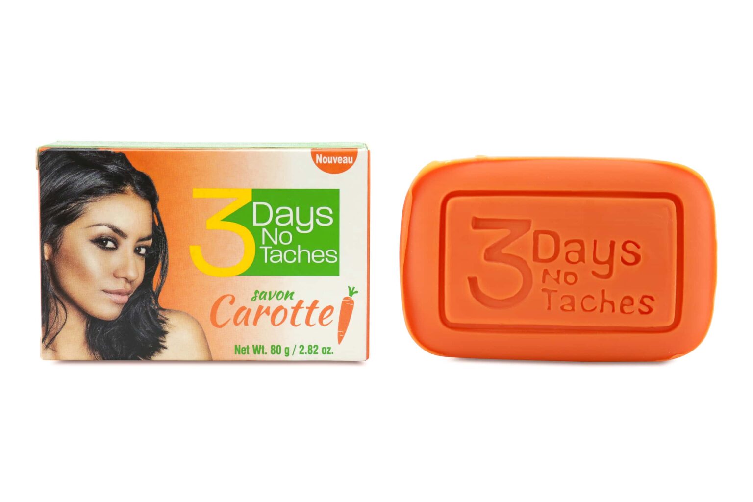 3 Days No Taches Carrots Soap Tube
