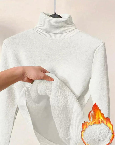 Men's Turtleneck Sweater - Warm Long Sleeve Pullover (M-4XL)