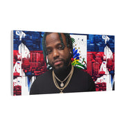 Personalized Urban Flag Background Matte