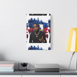 Personalized Urban Flag Background Matte