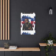 Personalized Urban Flag Background Matte