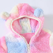 Toddler Bear Ear Hoodie - Fleece Winter Jacket for Boys & Girls _ AURORE LUXURE