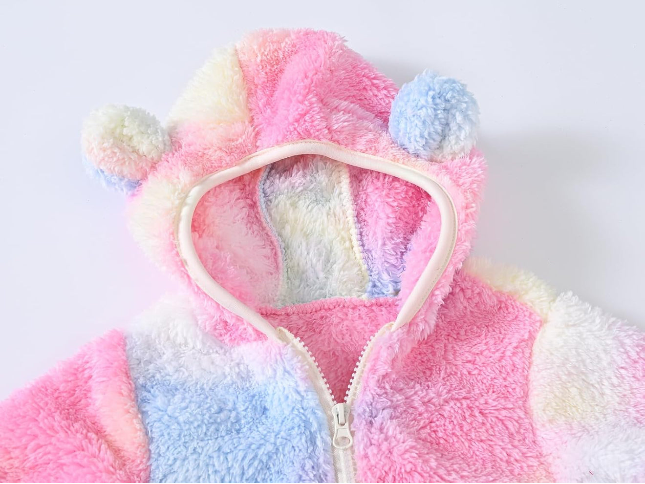 Toddler Bear Ear Hoodie - Fleece Winter Jacket for Boys & Girls _ AURORE LUXURE