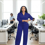 Women's 2 Piece Tracksuit - Oversized Half Zip Sweatsuit Set | AURORE LUXURE